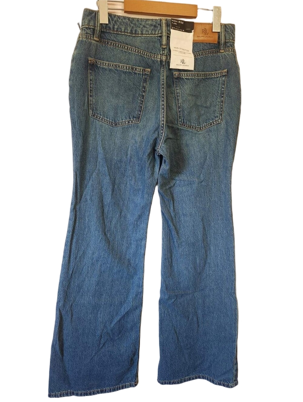 Lauren Ralph Lauren High-Rise Flare Jeans | 27 / 4 | 2024 Collection NWT - Picture 4 of 12